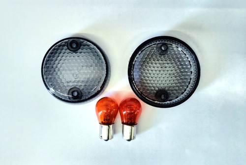 Black turn signal lenses honda - black,