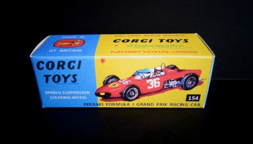 Corgi 154 ferrari grand - corgi, f1