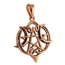Copper Heart Pentacle