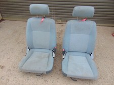 Mazda Bongo Seats Pair Of 96-99 x 2 Grey Headrest Drivers Passenger Front Clasp