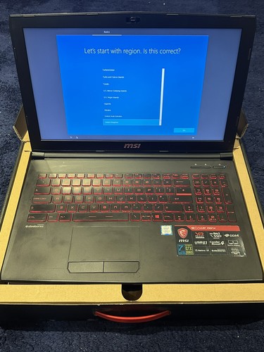 Msi gl62mvr gaming laptop - gaming, laptop-8gb