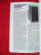 Spendor SP1/2 loudspeaker