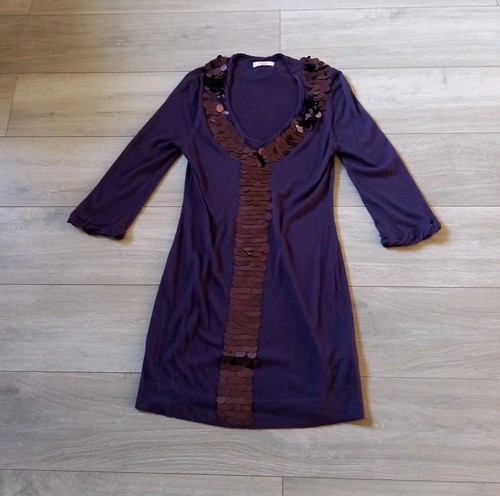 Per una purple fine knit - m&s,