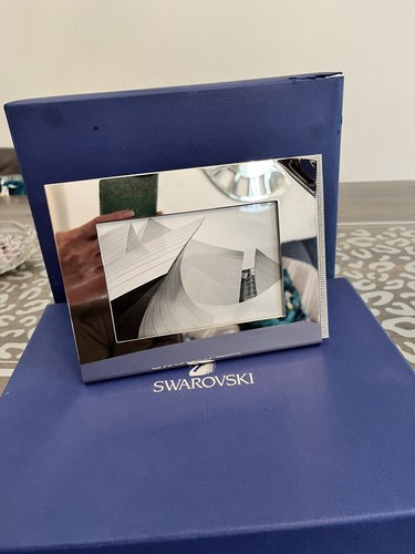 Swarovski crystal photo frame - swarovski,