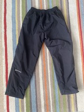 Black Sprayway Waterproof Trouser, Age 12-13. Great Condition Barely Worn