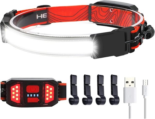 Led rechargeable head lamp - led,