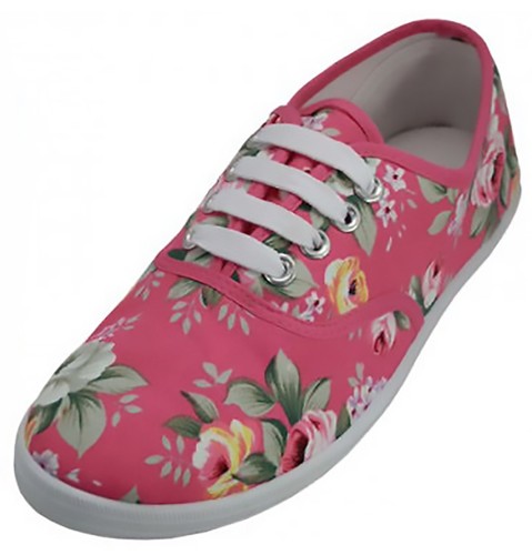 Womens pink rose floral print - womens,