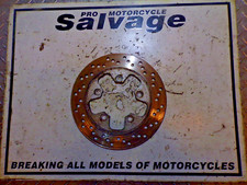 SUZUKI GSXR 1100 L 1989 1990 K:BRAKE DISC - REAR:USED MOTORCYCLE PARTS