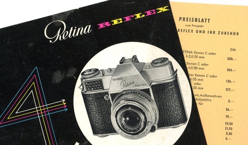 Kodak brochure retina reflex - brochure,