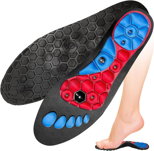Magnetic insoles acupressure - magnetic, insoles,