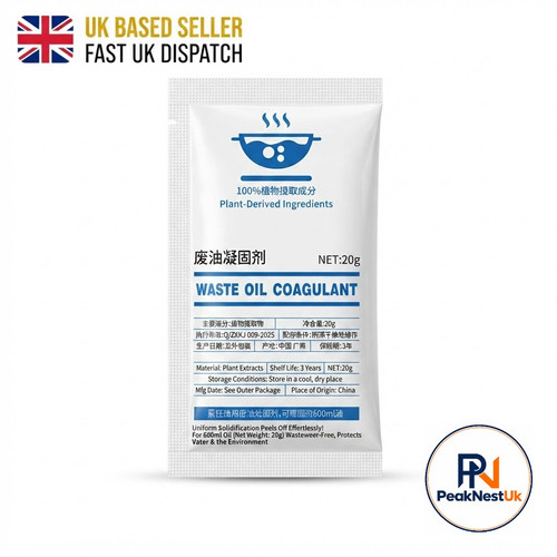 Cooking oil solidifier - cooking,