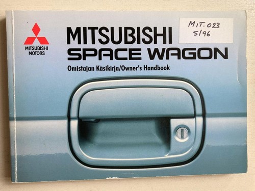 Mitsubishi space wagon manual - space,