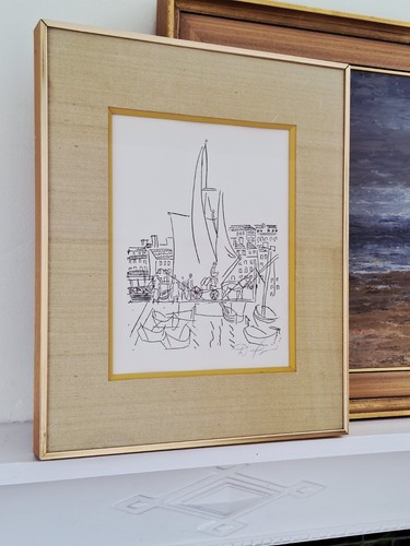 Raoul dufy the harbour - raoul, dufy,