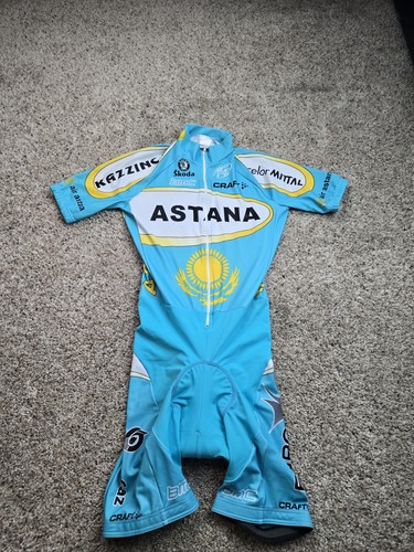 Astana team cycling skinsuit - astana,