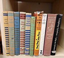 Bundle of 10 Vintage JAZZ BOOK