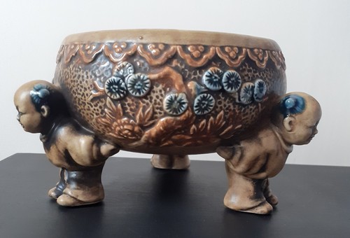 Unusual vtg japanese pottery - unusual,