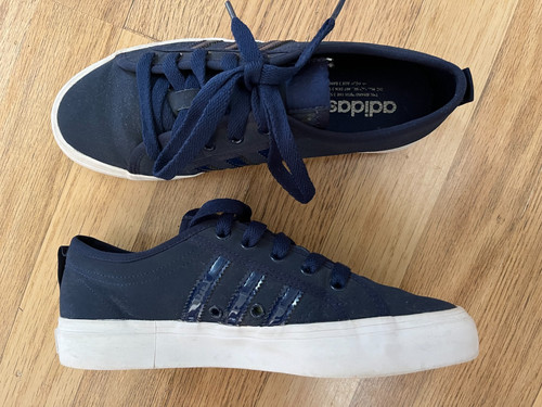 Adidas nizza blue fabric - nizza,
