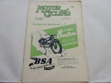May 24th 1951 Motor Cycling