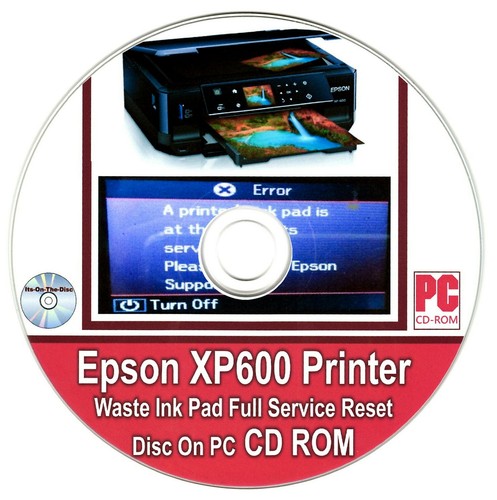 Epson xp600 printer waste ink - printer,