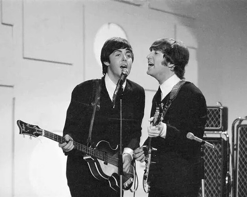 The beatles concert black - beatles,