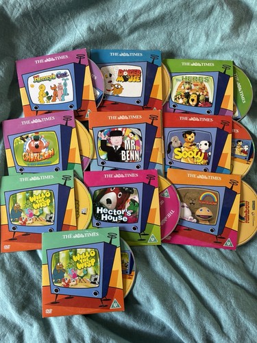 Set classic cartoon - of, promo