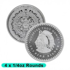 Silver Bullion Round 1/4oz