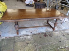 LARGE VINTAGE OAK DINING