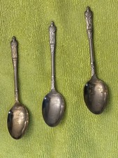 Antique Set Of 3 EPNS Apostle
