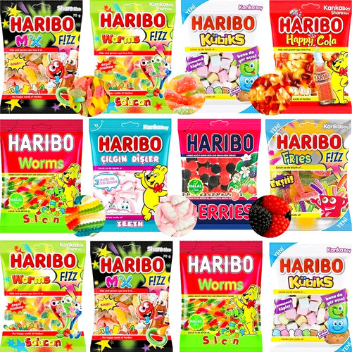 Halal haribo gummy sweets - haribo,