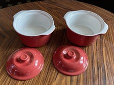2 x Vintage Tala Mini Cocotte