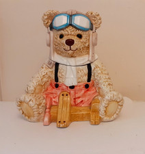 Vintage Ceramic Sitting Teddy