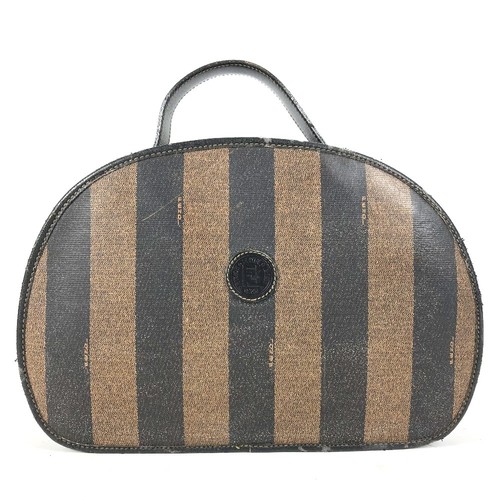 Fendi vintage pecan logo - pecan,