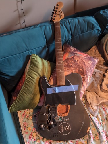 Left handed telecaster - left,