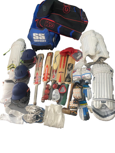Cricket kit bats bags - cricket, bats,