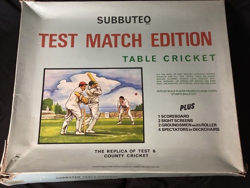 Vintage subbuteo table cricket - vintage,