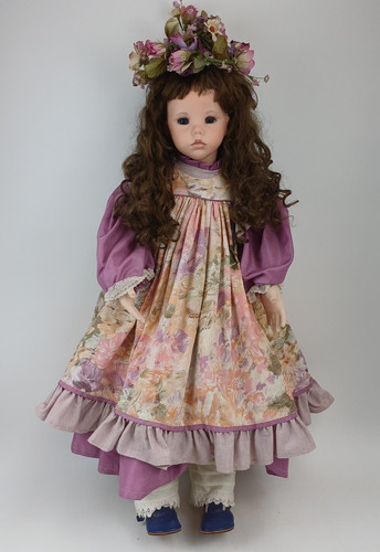 Porcelain doll hilary - doll, by