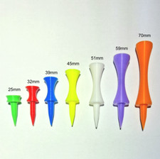 Plastic Castle Golf Tees -