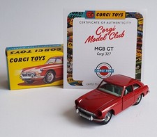 Corgi Model Club No 327, MGB