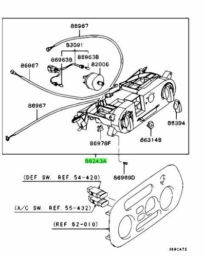 Controller assy heater - heater, for