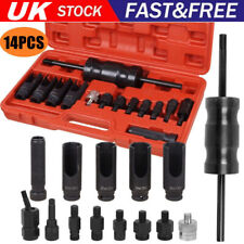 14Pc Diesel Injector Remover Tool Set Injection Puller Tool Bosch Delphi Siemens