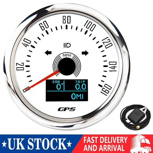 85mm white gps speedometer - 85mm,