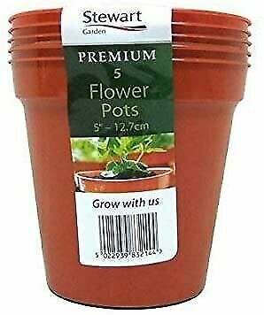 Plastic plant pots - plastic,