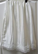 Marks & Spencer Petticoat Medium Large Cream Slip Prairie Underskirt Romantic  