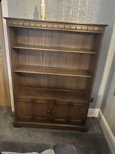 Ercol Side Cabinet/Bookshelf/Storage Unit Preloved Condition Great for Display