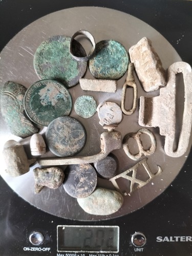 Metal detecting finds - metal,