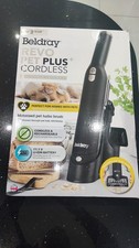 Beldray Revo Cordless Hand Vacuum Pet Plus 100ml Dust Container Rechargeable 