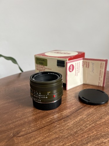 Rare leica safari olive - rare,