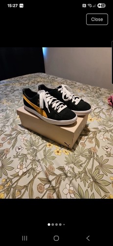 Puma clyde black yellow - clyde, og