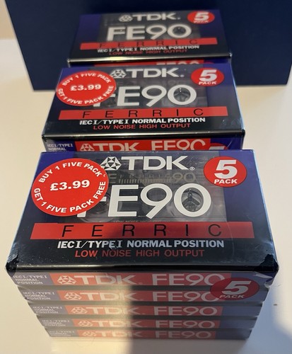 Tdk fe90 blank audio - fe90,