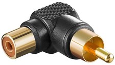 Adapter cinch 90 Czarny -